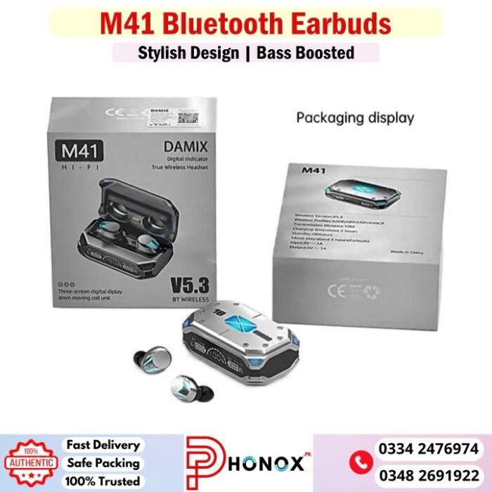 M41 Bluetooth Earbuds Price In Pakistan