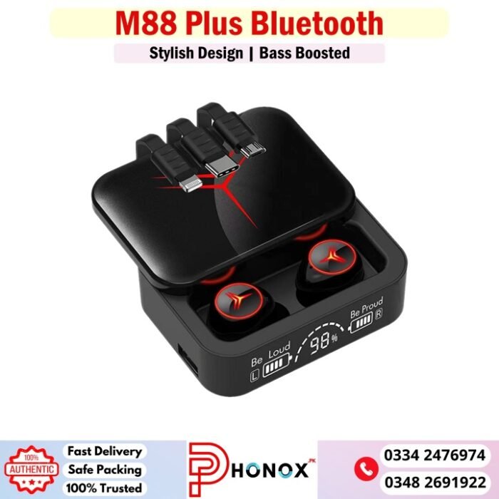 M88 Plus Bluetooth Earbuds Price In Pakistan