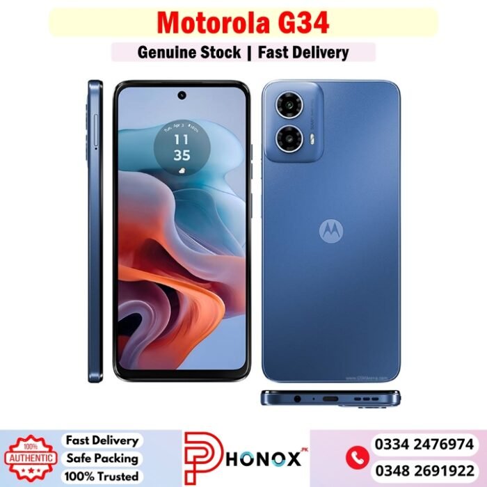 Motorola G34 Price In Pakistan