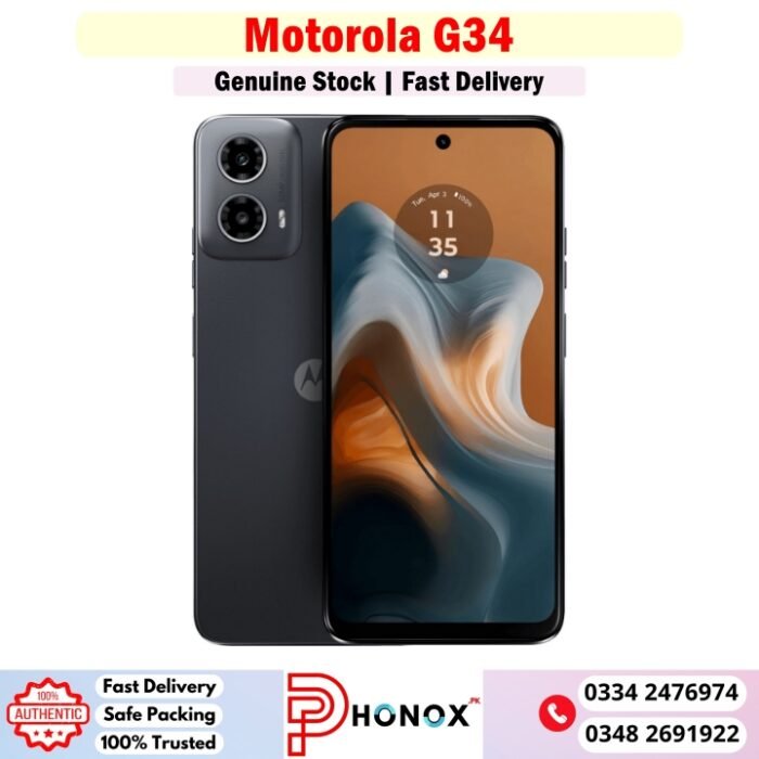 Motorola G34 Price In Pakistan