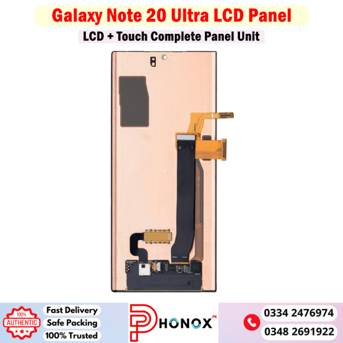 Samsung Galaxy Note 20 Ultra LCD Panel Price In Pakistan