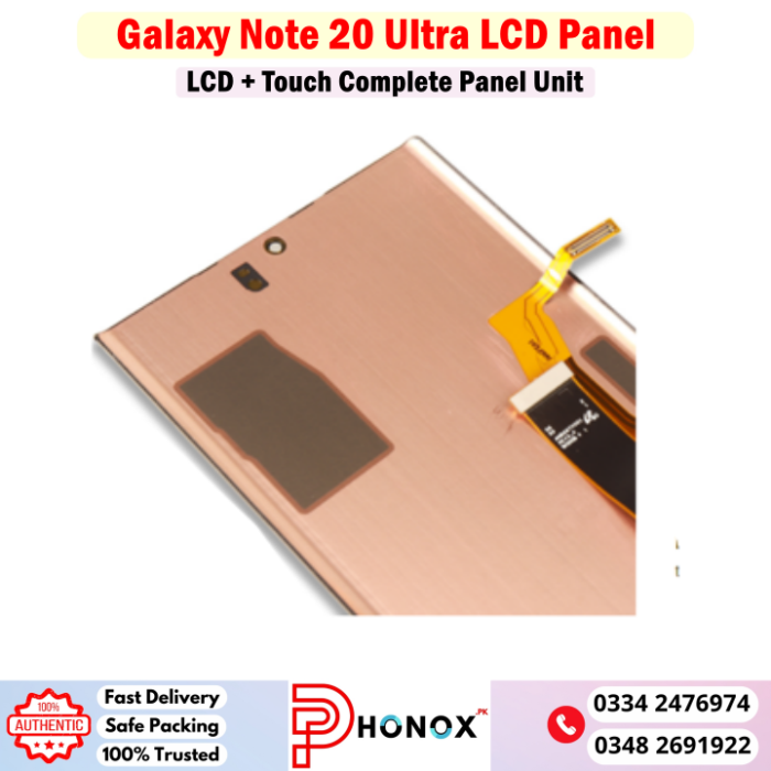 Samsung Galaxy Note 20 Ultra LCD Panel Price In Pakistan