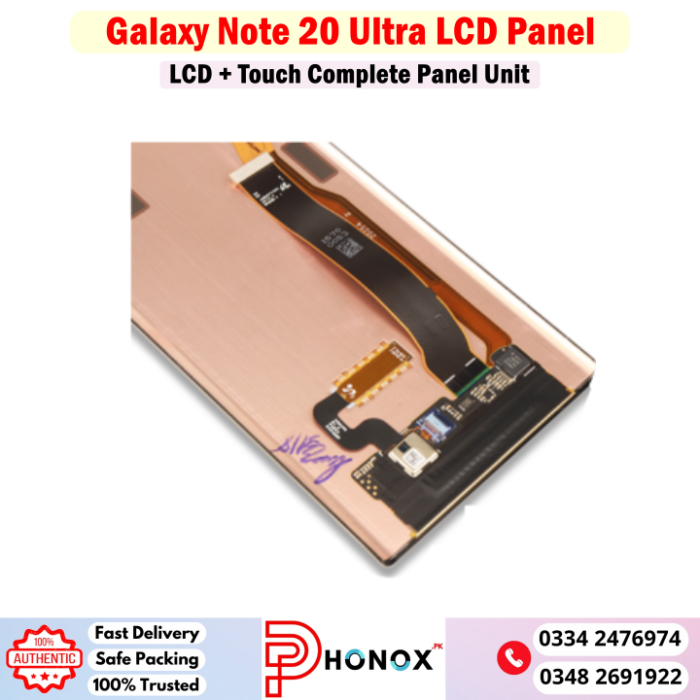 Samsung Galaxy Note 20 Ultra LCD Panel Price In Pakistan