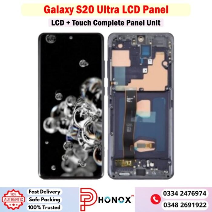 Samsung Galaxy S20 Ultra LCD Panel Price In Pakistan