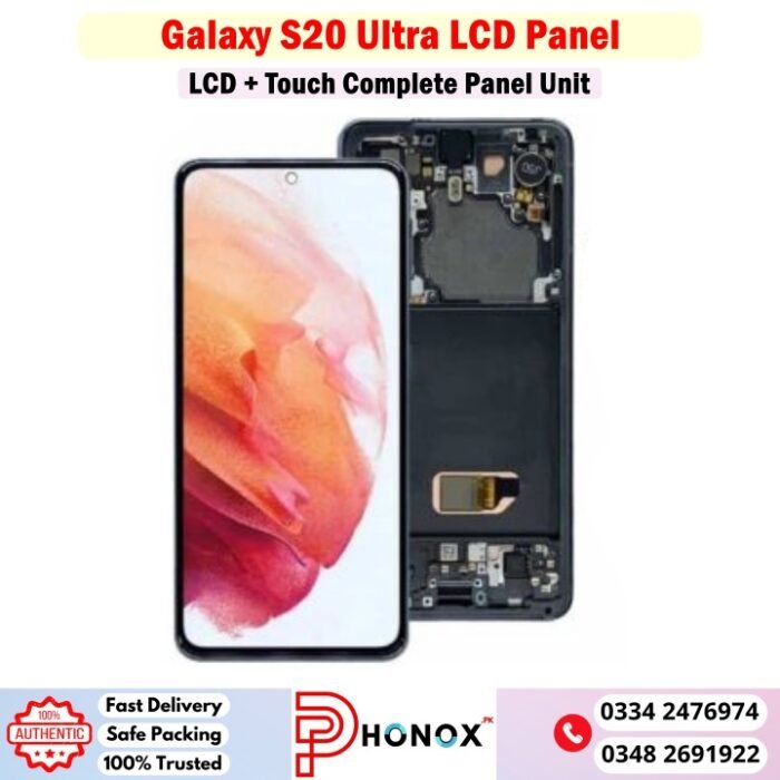 Samsung Galaxy S20 Ultra LCD Panel Price In Pakistan
