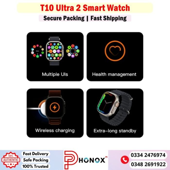 T10 Ultra 2 Smart Watch Price In Pakistan