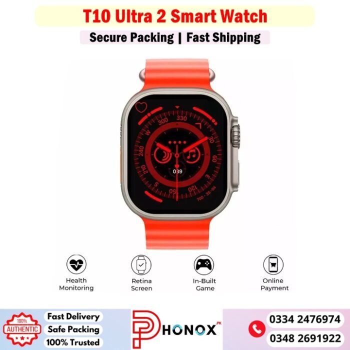 T10 Ultra 2 Smart Watch Price In Pakistan