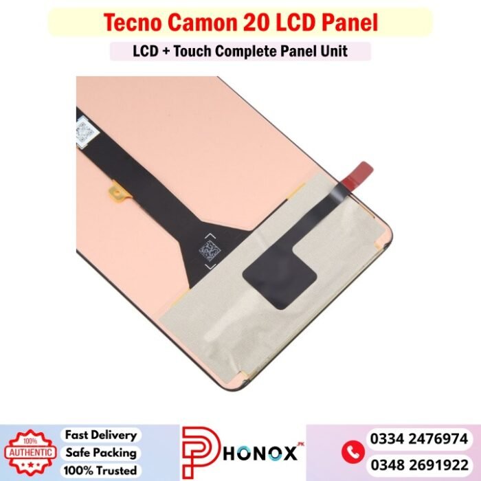 Tecno Camon 20 LCD Panel Price In Pakistan