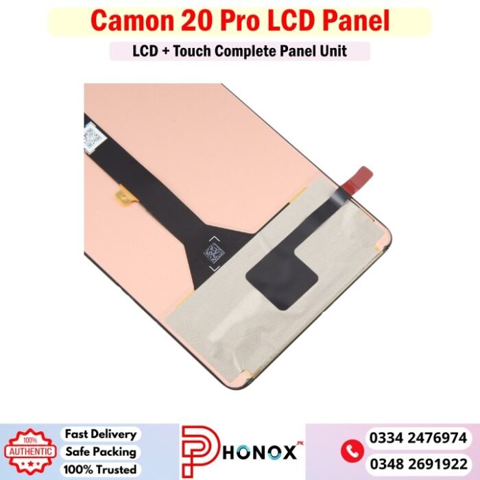 Tecno Camon 20 Pro LCD Panel Price In Pakistan