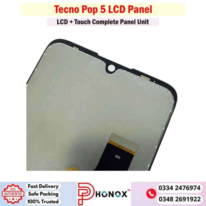 Tecno Pop 5 LCD Panel Price In Pakistan