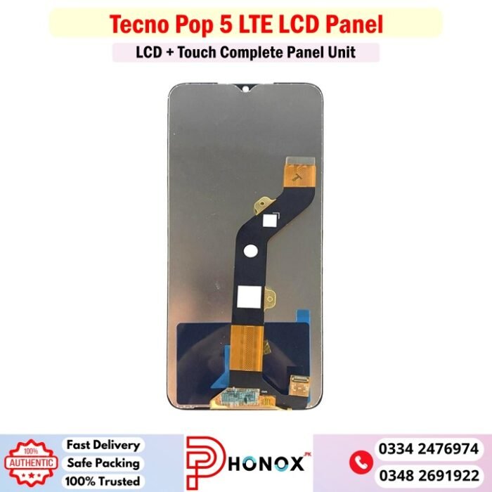Tecno Pop 5 LTE LCD Panel Price In Pakistan