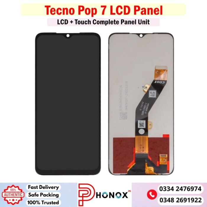 Tecno Pop 7 LCD Panel Price In Pakistan