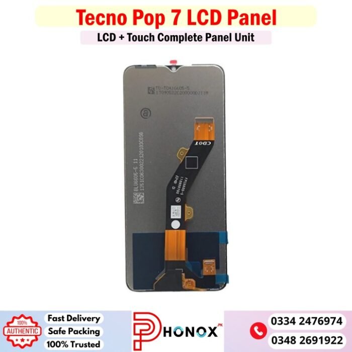Tecno Pop 7 LCD Panel Price In Pakistan