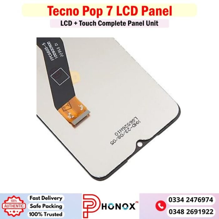 Tecno Pop 7 LCD Panel Price In Pakistan