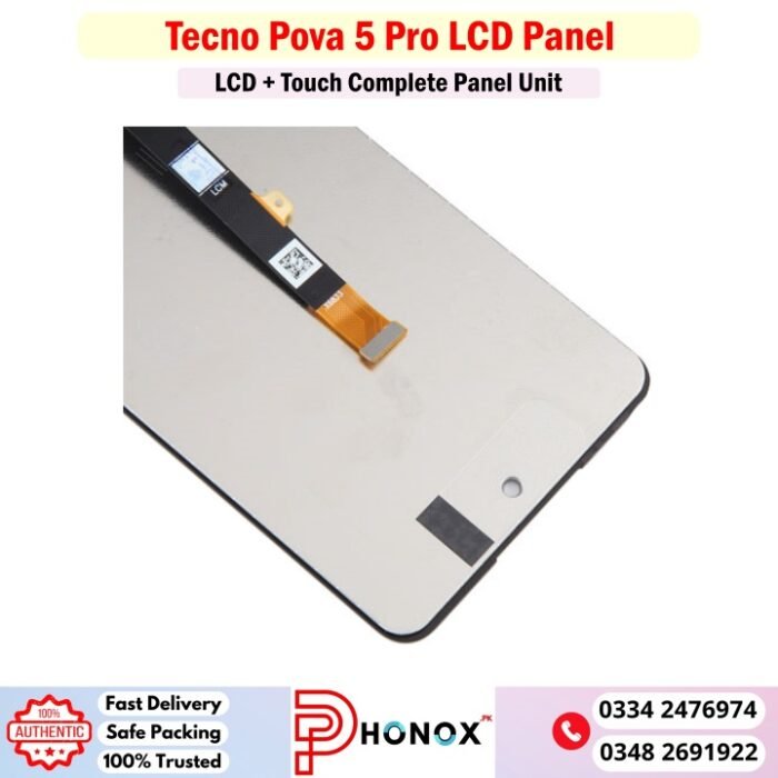 Tecno Pova 5 Pro LCD Panel Price In Pakistan