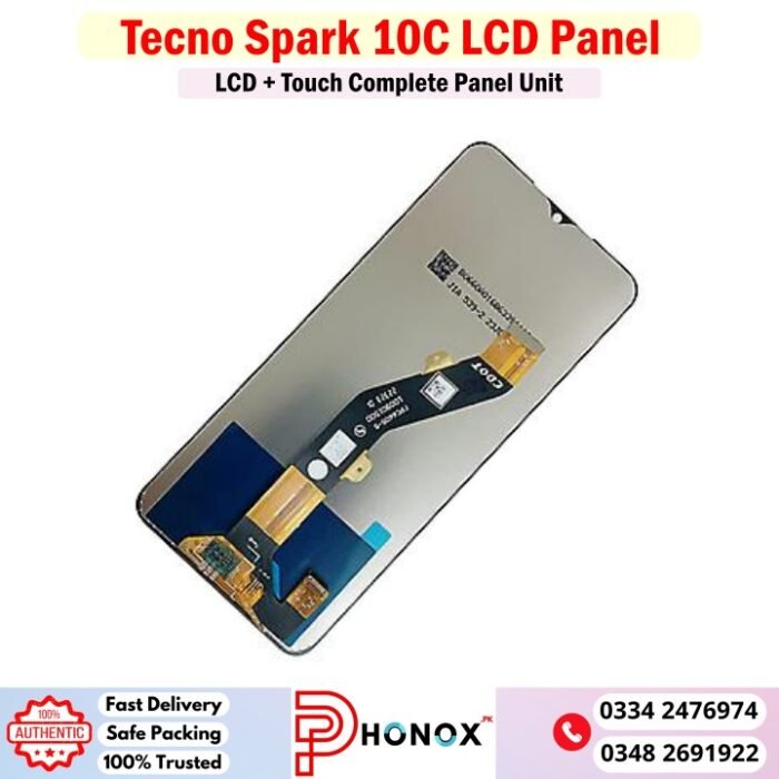 Tecno Spark 10C LCD Panel Price In Pakistan