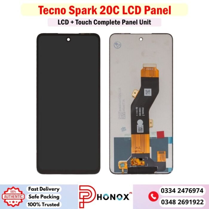 Tecno Spark 20C LCD Panel Price In Pakistan