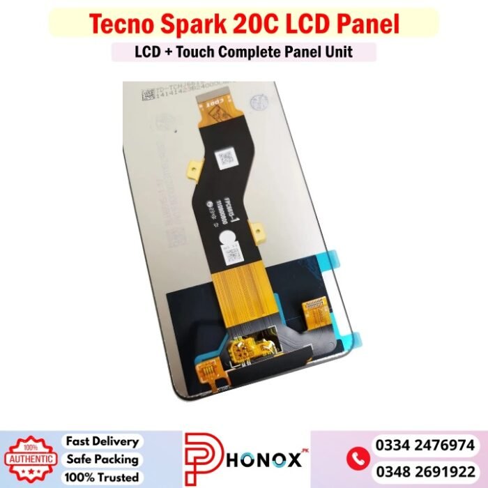 Tecno Spark 20C LCD Panel Price In Pakistan