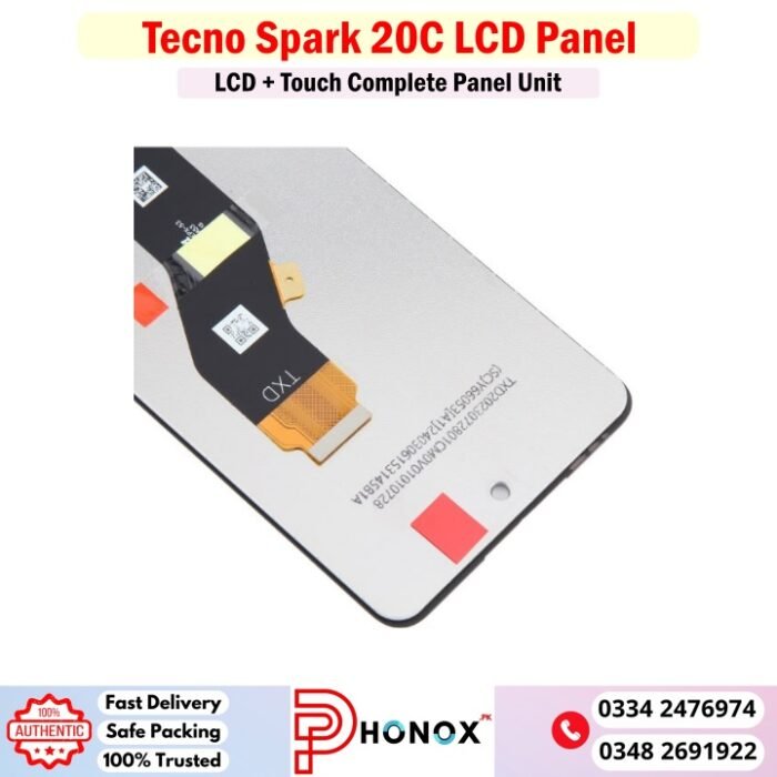 Tecno Spark 20C LCD Panel Price In Pakistan