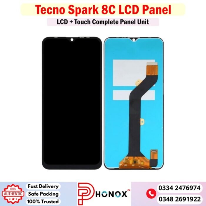 Tecno Spark 8C LCD Panel Price In Pakistan