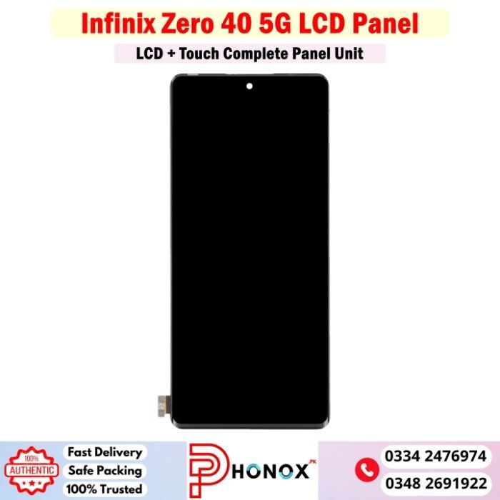 Infinix Zero 40 5G LCD Panel Price In Pakistan