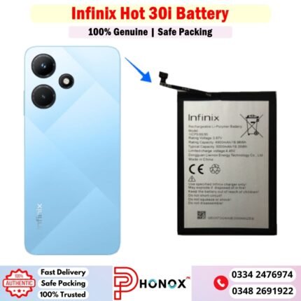 Infinix Hot 30i Battery Price In Pakistan