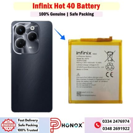 Infinix Hot 40 Battery Price In Pakistan