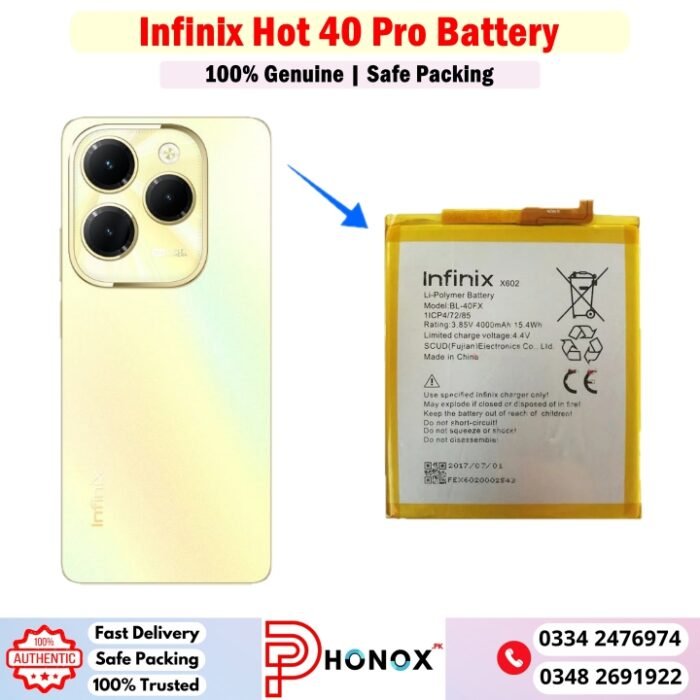 Infinix Hot 40 Pro Price In Pakistan