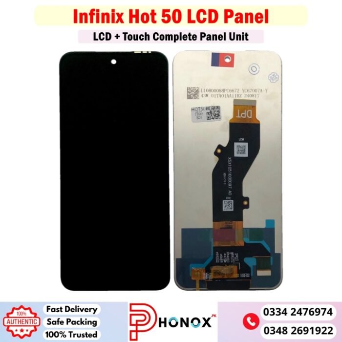 Infinix Hot 50 LCD Panel Price In Pakistan