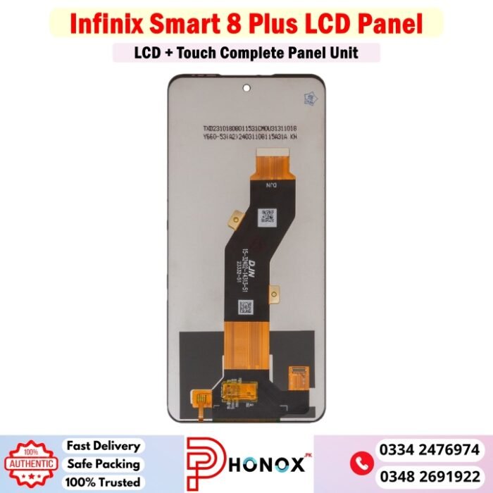 Infinix Smart 8 Plus LCD Panel Price In Pakistan