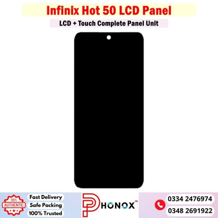 Infinix Hot 50 LCD Panel Price In Pakistan