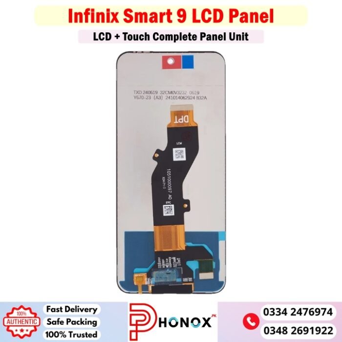Infinix Smart 9 LCD Panel Price In Pakistan