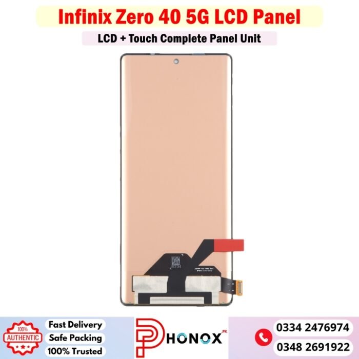 Infinix Zero 40 5G LCD Panel Price In Pakistan