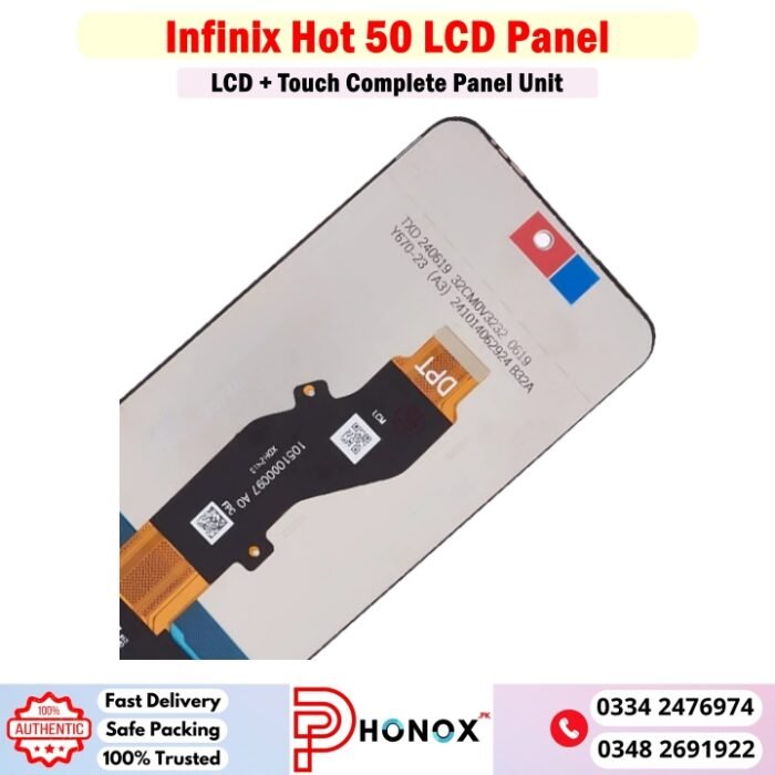 Infinix Hot 50 LCD Panel Price In Pakistan