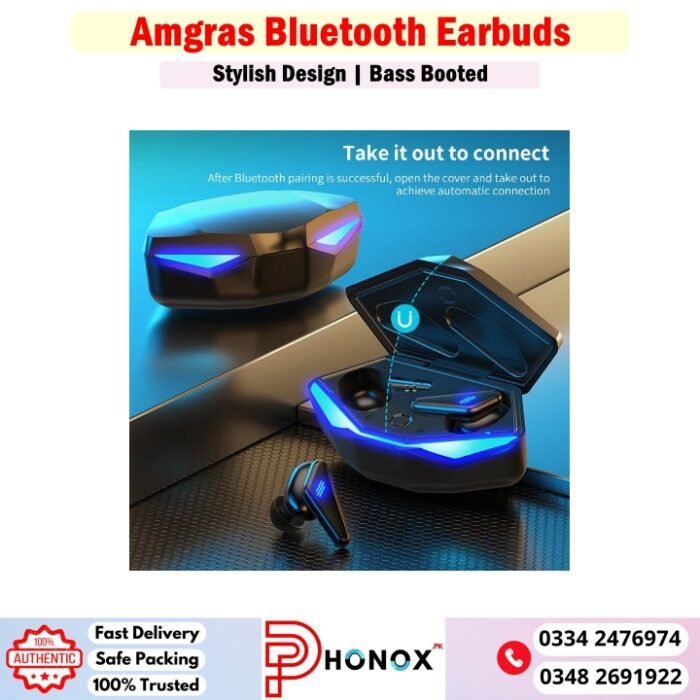 Amgras Bluetooth Earbuds Price In Pakistan