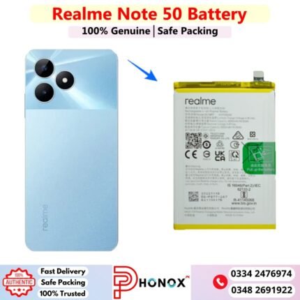 Realme Note 50 Battery Price In Pakistan 2026