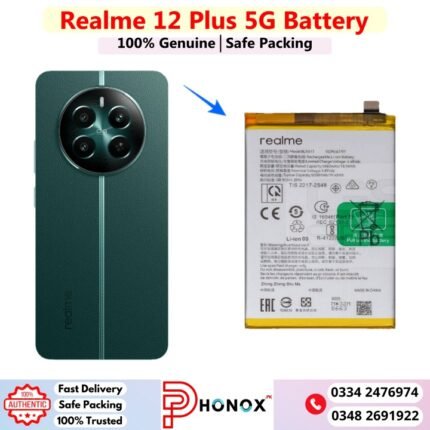 Realme 12 Plus 5G Battery Price In Pakistan 2026