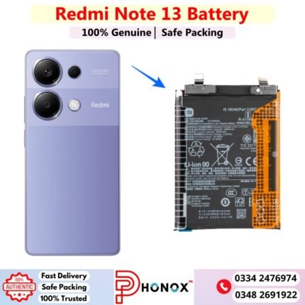 Redmi Note 13 Battery Price In Pakistan 2026