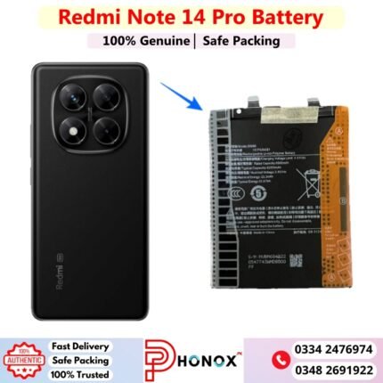 Redmi Note 14 Pro Battery Price In Pakistan 2026