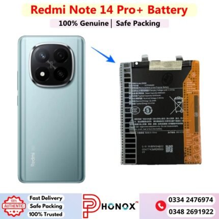 Redmi Note 14 Pro+ Battery Price In Pakistan 2026