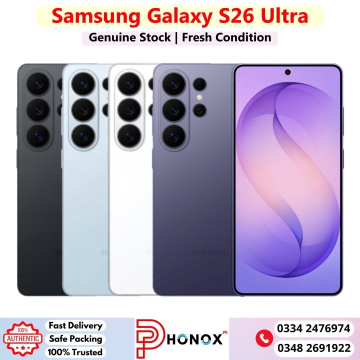 Samsung Galaxy S26 Ultra Price In Pakistan 2026