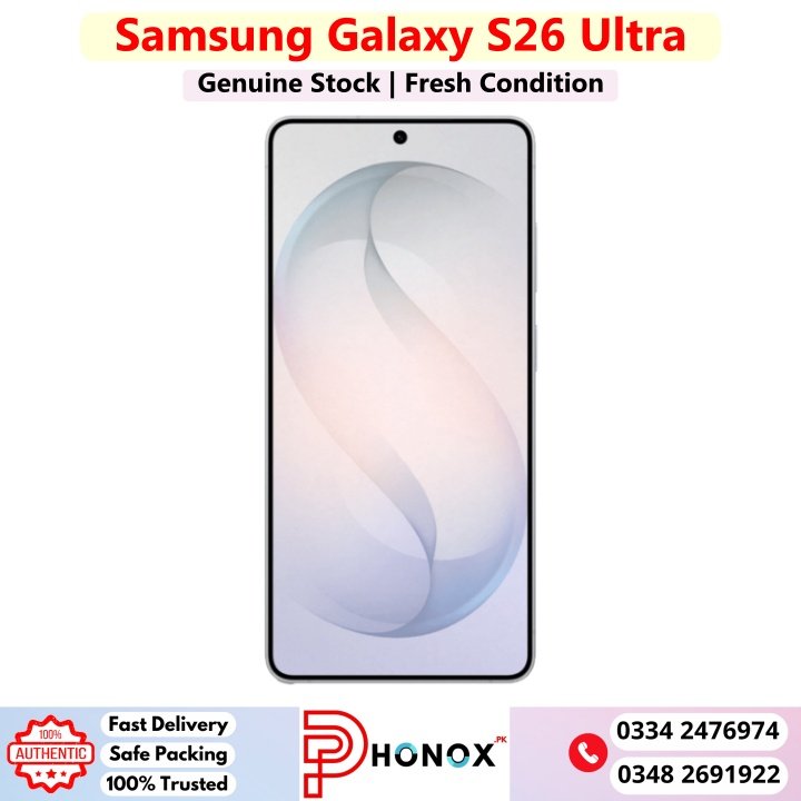 Samsung Galaxy S26 Ultra Price In Pakistan 2026