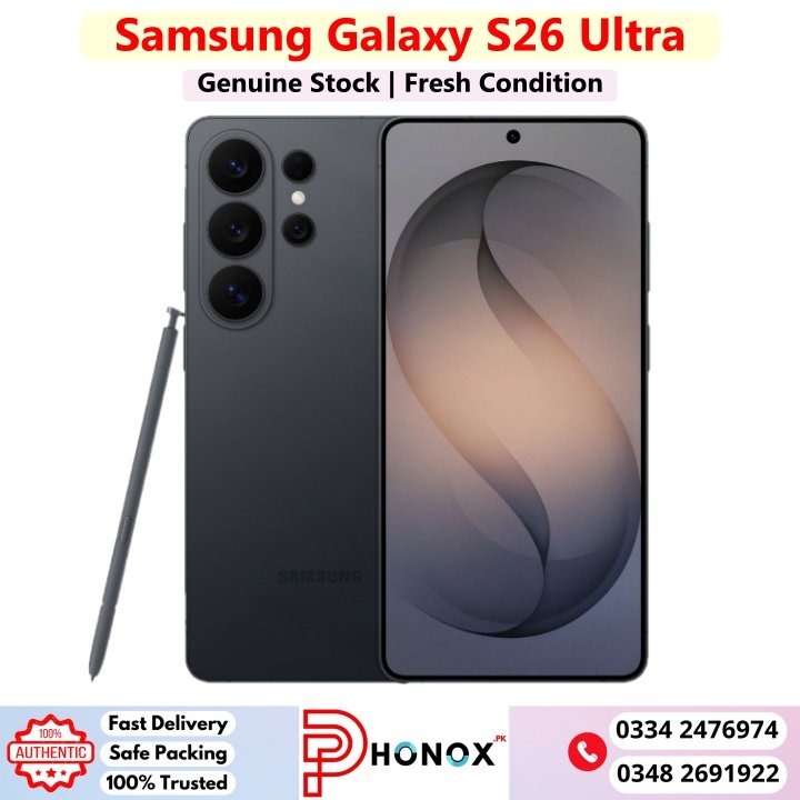 Samsung Galaxy S26 Ultra Price In Pakistan 2026