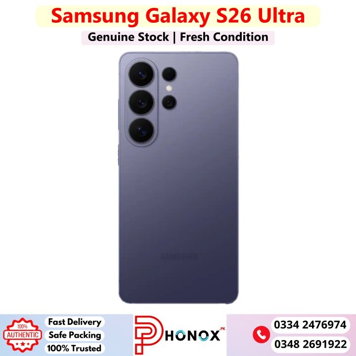 Samsung Galaxy S26 Ultra Price In Pakistan 2026