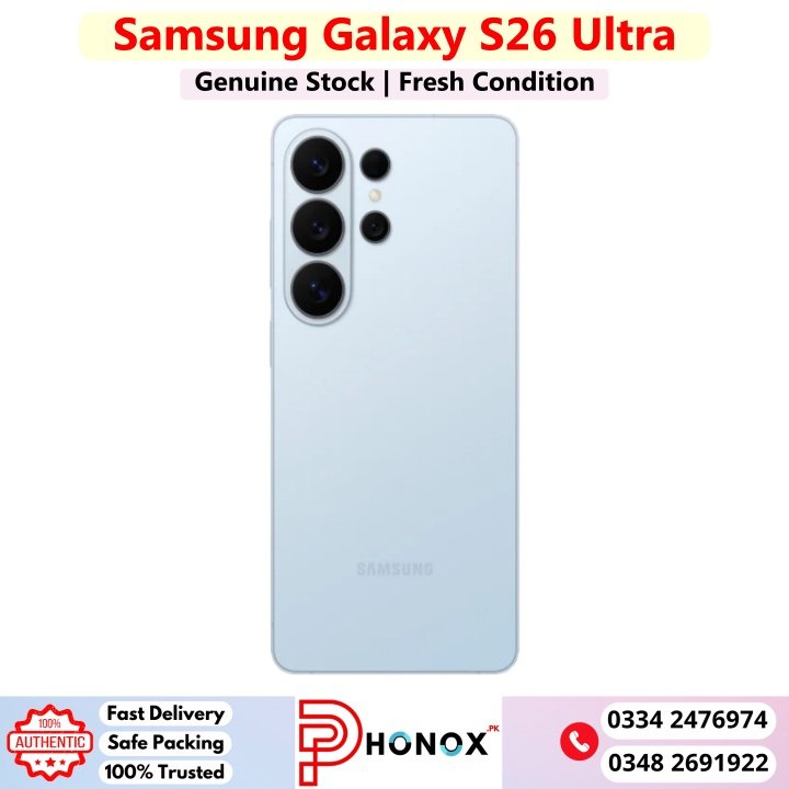 Samsung Galaxy S26 Ultra Price In Pakistan 2026
