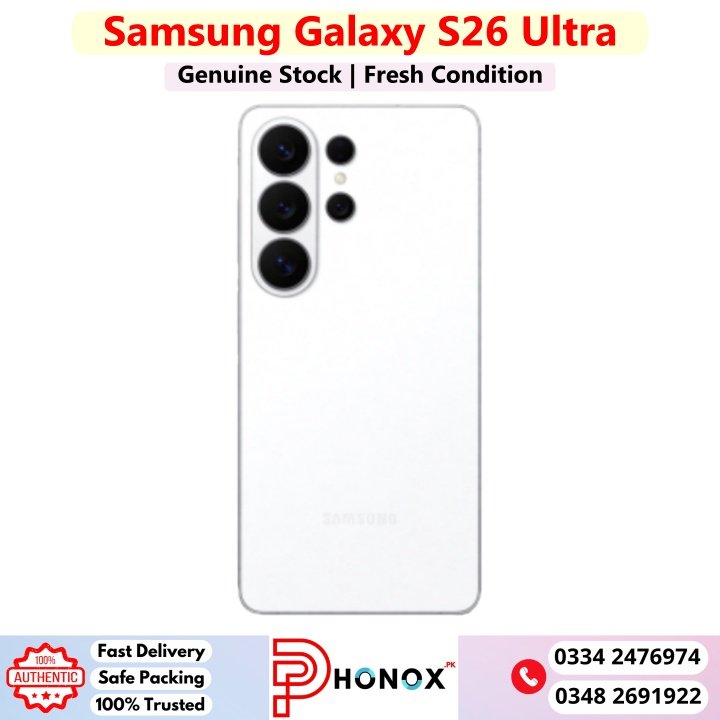 Samsung Galaxy S26 Ultra Price In Pakistan 2026